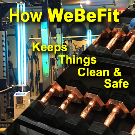 How WeBeFit Keeps Things Clean & Safe