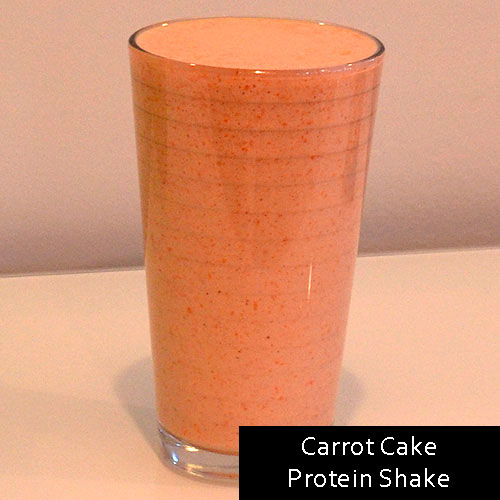 Carrot Cake Protein Shake