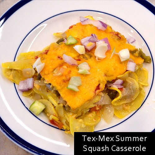 Tex-Mex Summer Squash Casserole