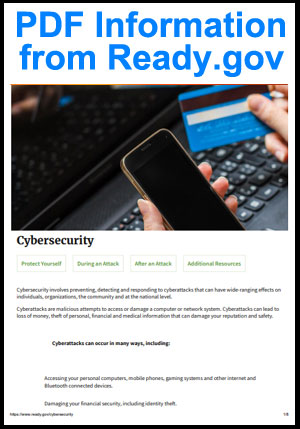 PDF Information from Ready.gov