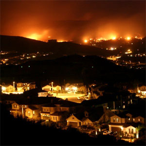 Wildfire California Santa Clarita - Author: Jeff Turner