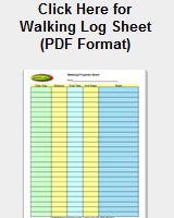 Picture and Link to Blank Walking Progress Sheet