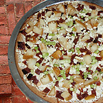 Bacon and Pear Pizza