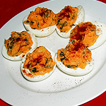 Deviled Yam Eggs