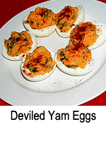 Deviled Yam Eggs