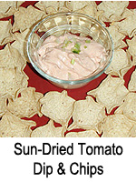 Sun-Dried Tomato Dip & Chips