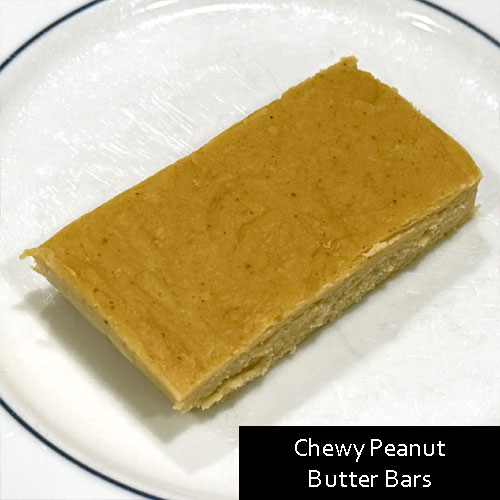 Chewy Peanut Butter Bars