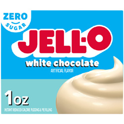 Jell-O Zero Sugar White Chocolate Pudding