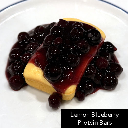 Lemon Blueberry Protein Bars