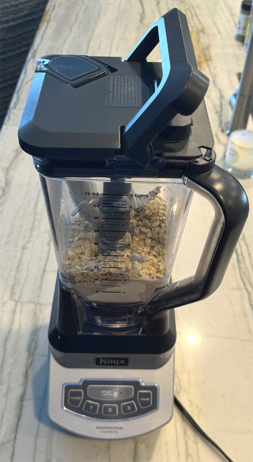 Put all the ingredients into a blender and mix until smooth, about 1 minute. 