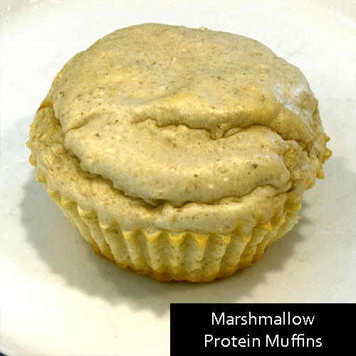 Marshmallow Protein Muffins