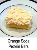 Orange Soda Protein Bars