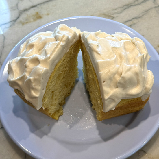 Use the Dream Whip frosting and put a generous amount on each of the bars. Refrigerate for 1 hour till the frosting has set and they're ready to serve. 