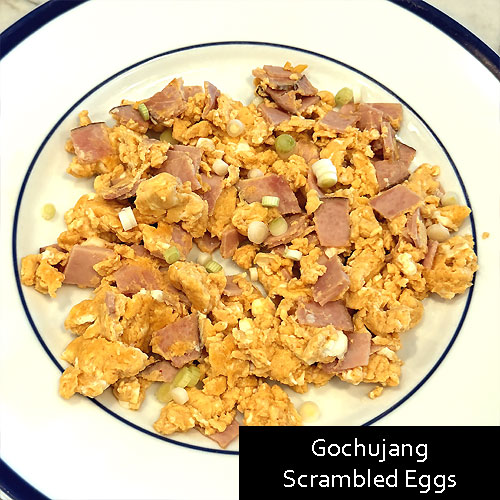 Gochujang Scrambled Eggs