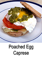 Poached Egg Caprese