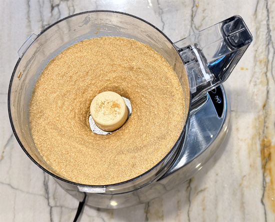 Add the butter and blend until fully incorporated and glossy.