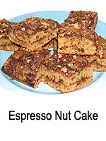 Espresso Nut Cake