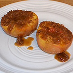 Gingered Peach Gratin