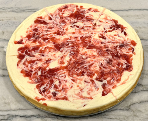 Let it sit on the counter for an hour. Then, cover and put in the refrigerator to chill for another 3-4 hours before removing from the pan, cutting and eating. You can store this covered in the refrigerator for about 3 days. 