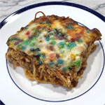 Baked Spaghetti and Nerds - Single Serving