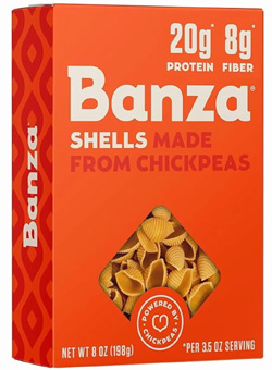 Banza Shells from Chickpeas