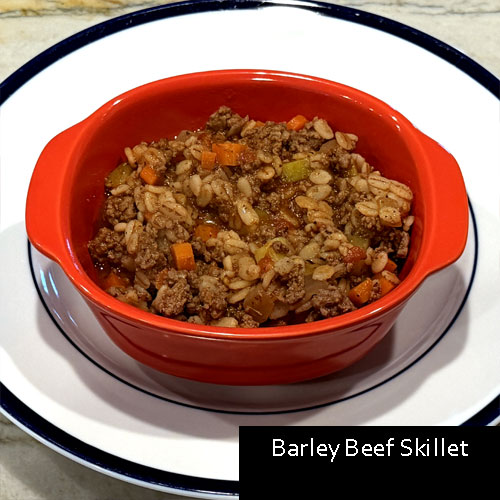 Barley Beef Skillet