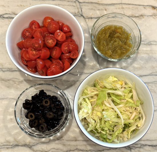 Add your favorite toppings and serve. 