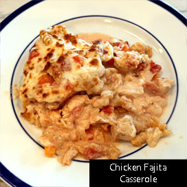 Chicken Fajita Casserole