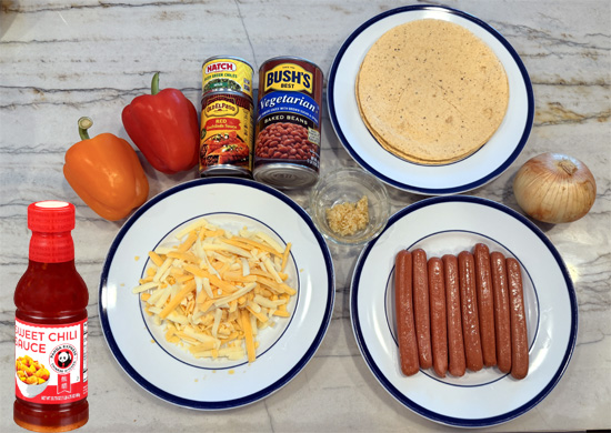 Chili Dog Casserole Ingredients