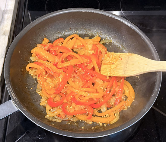 Stir in the garlic, cook 2 more minutes, and set aside. 