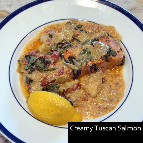 Creamy Tuscan Salmon