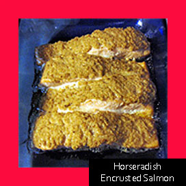 Horseradish Encrusted Salmon