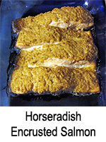 Horseradish Encrusted Salmon
