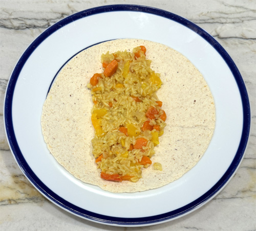 Add 2/3 cup coconut rice