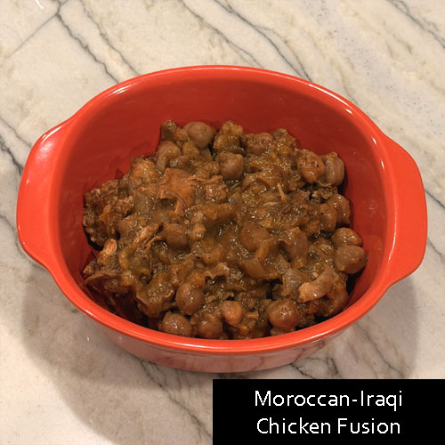 Moroccan-Iraqi Chicken Fusion