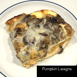 Pumpkin Lasagna