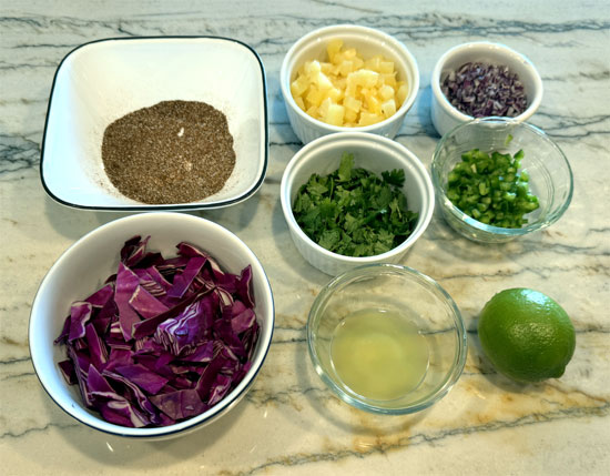 Prep all the ingredients.