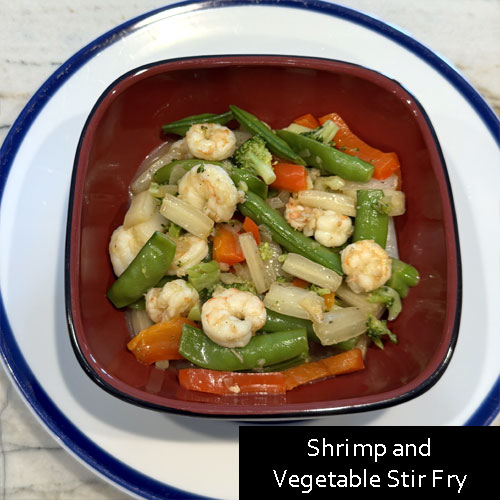 Shrimp and Vegetable Stir Fry