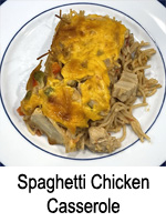 Spaghetti Chicken Casserole
