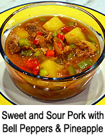 Sweet and Sour Pork with Bell Peppers & Pineapple