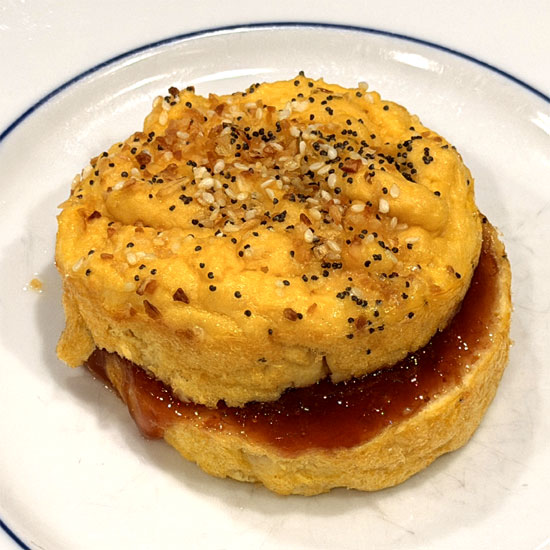 Top with 2 tablespoons of sugar-free jam for a delicious treat. 