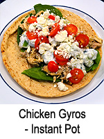 Chicken Gyros - Instant Pot