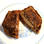 Chicken Parmesan Grilled Cheese Sandwich