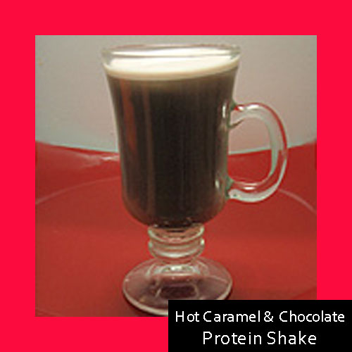 Hot Caramel & Chocolate Protein Shake