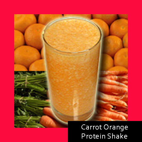 Carrot Orange Protein Shake