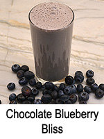 Chocolate Blueberry Bilss