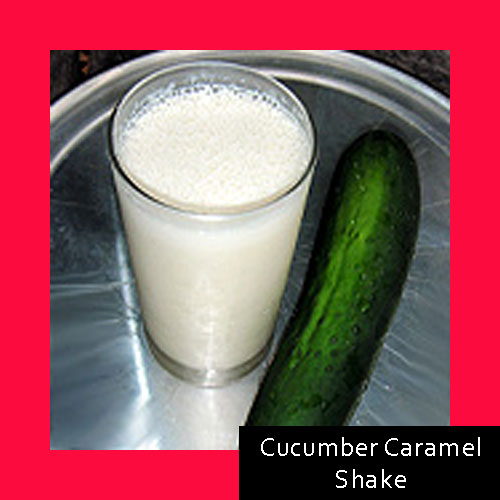Cucumber Caramel Shake
