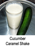 Cucumber Caramel Shake