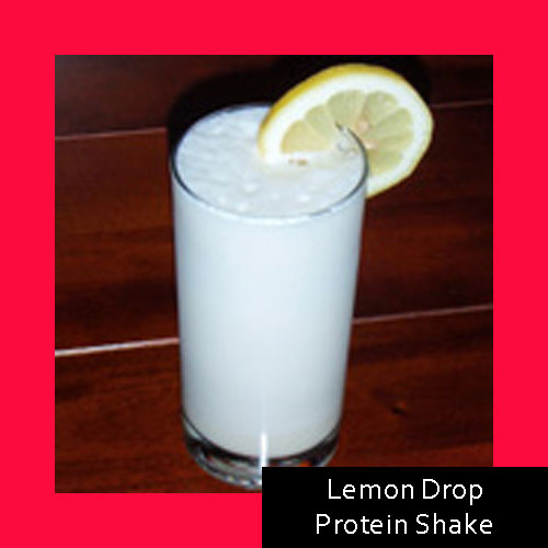 Lemon Drop Protein Shake