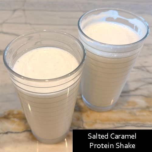 Salted Caramel Protein Shake